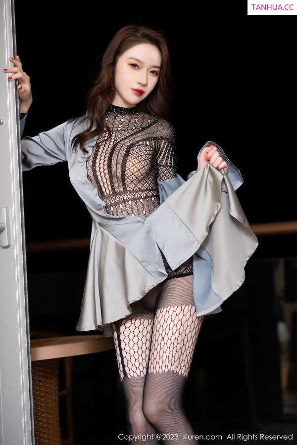 梦心玥  [XiuRen]高清写真图 2023.02.15 No.6271 梦心玥 黑丝美腿第11张图片